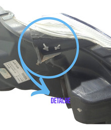 FAROL ESQUERDO TOYOTA ETIOS 2013 USADO ORIGINAL C/DETALHES