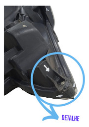 FAROL ESQUERDO TOYOTA ETIOS 2013 USADO ORIGINAL C/DETALHES