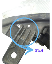 FAROL ESQUERDO TOYOTA ETIOS 2013 USADO ORIGINAL C/DETALHES