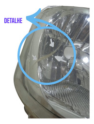 FAROL DIREITO TOYOTA ETIOS 2013 USADO COM DETALHE