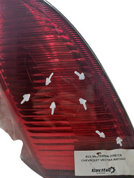 LANTERNA TRASEIRA LADO DIREITO GM VECTRA 1999 USADA C/DETALH