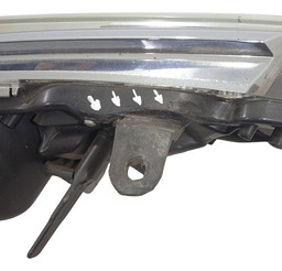 FAROL ESQUERDO TOYOTA COROLLA 2016 USADO COM DETALHES