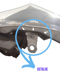 FAROL DIREITO TOYOTA COROLLA 2016 USADO ORIGINAL COM DETALHE