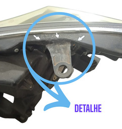 FAROL DIREITO TOYOTA COROLLA 2016 USADO ORIGINAL COM DETALHE