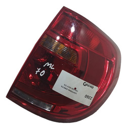 Lanterna Traseira Ld Volkswagen Fox 2012 Usada