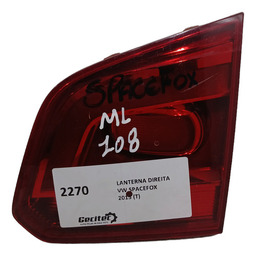 Lanterna Traseira Ld Tampa Volkswagen Spacefox 2014 Usada