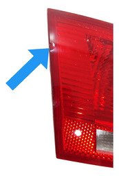 LANTERNA TRASEIRA LE TAMPA AUDI A3 SPORTBACK 2008 USADA