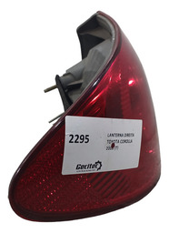 LANTERNA TRASEIRA CANTO LE TOYOTA COROLLA 2006 USADA