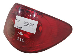 LANTERNA TRASEIRA LD CANTO TOYOTA COROLLA SEDAN 2006 USADA