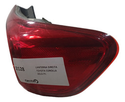 LANTERNA TRASEIRA LD CANTO TOYOTA COROLLA 2014 USADA