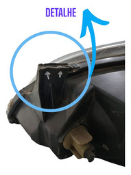 FAROL DIREITO CHEVROLET CELTA 2009 USADO ORIGINAL