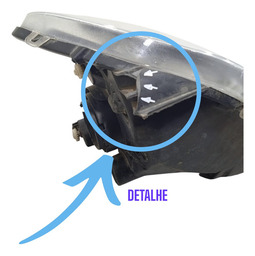 FAROL DIREITO CHEVROLET CELTA 2009 USADO ORIGINAL