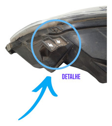 FAROL DIREITO CHEVROLET CELTA 2009 USADO ORIGINAL