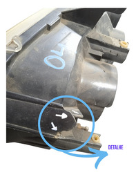 FAROL DIREITO CHEVROLET S10 PITBULL 2005 USADO COM DETALHE