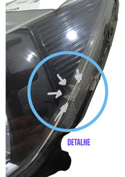 FAROL ESQUERDO FORD KA 2011 USADO ORIGINAL COM DETALHE