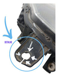 FAROL DIREITO FORD KA 2010 USADO ORIGINAL COM DETALHE