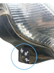 FAROL DIREITO FORD ECOSPORT 2010 USADO ORIGINAL DETALHE