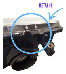 FAROL DIREITO FORD KA 2010 USADO COM DETALHE