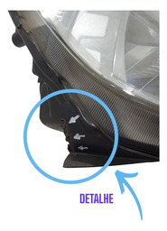 FAROL DIREITO FORD KA 2010 USADO COM DETALHE