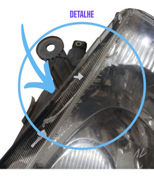 FAROL ESQUERDO FORD KA 2010 USADO COM DETALHE