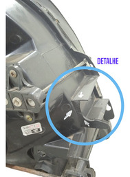 FAROL ESQUERDO HR 2014 USADO C/ DETALHES