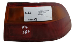 Lanterna Traseira Ld Canto Honda Civic 1995 Usada