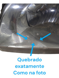 FAROL ESQUERDO  SPORTAGE 2006 USADO ORIGINAL COM DETALHE