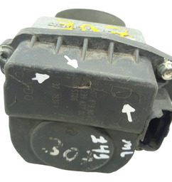 CORPO DE BORBOLETA TBI PEUGEOT 308 2.0 16V 2013 USADO