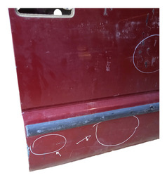 PORTA DIANTEIRA DIREITA S10/BLAZER 1995/2011 COM DETALHE