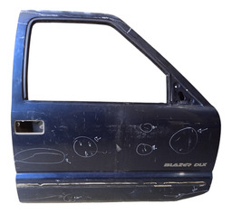 Porta Dianteira Direita S10/blazer 1995/2011 Com Detalhe