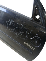 PORTA DIANTEIRA DIREITA CORSA MAX 2007 A 2012 COM DETALHE