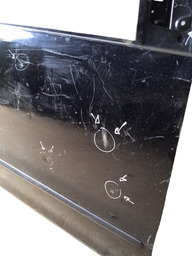 PORTA DIANTEIRA DIREITA FOX 2 PORTAS 04/10 C/DETALHE