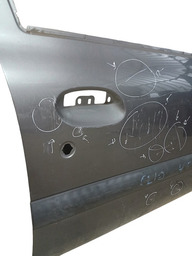 PORTA DIANTEIRA DIREITA RENAULT CLIO 2002/2005 COM DETALHE