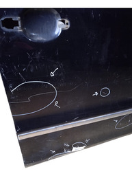 PORTA DIANTEIRA DIREITA FOX TREND 98/02 COM DETALHE