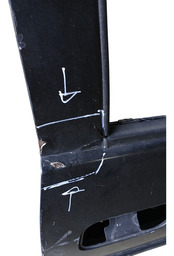 PORTA DIANTEIRA DIREITA GM CORSA 2006 A 2007 COM DETALHE