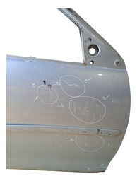 PORTA DIANTEIRA DIREITA CORSA CLASSIC 06/09 (COM DETALHE)