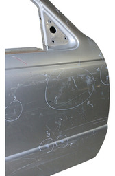 PORTA DIANTEIRA DIREITA RANGER 1993 A 2004 COM DETALHE