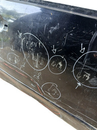 PORTA DIANTEIRA DIREITA FORD RANGER 2010/2012 COM DETALHE