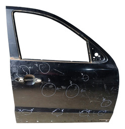 Porta Dianteira Direita Santa Fé 07/12 Com Detalhe