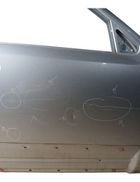 PORTA DIANTEIRA DIREITA MOHAVE 09/14 COM DETALHE