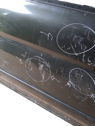 PORTA DIANTEIRA ESQUERDA PAJERO SPORT 99/05 COM DETALHE