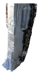 DEFLETOR DE CALOR DO ESCAPAMENTO JETTA 11/17 COM DETALHE