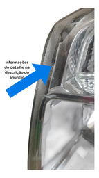 FAROL ESQUERDO FORD RANGER 2011 USADO C/ DETALHE