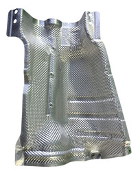 DEFLETOR CALOR ESCAPAMENTO BMW 320I 05/11