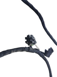 CHICOTE ESQUERDO TAMPA TRASEIRA AUDI A3 07/13