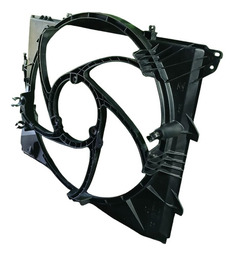 DEFLETOR VENTOINHA RADIADOR BMW 320I 2.0 05/11