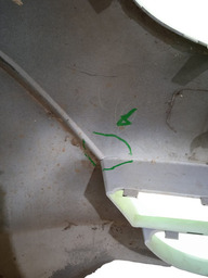 PARACHOQUE DIANTEIRO SPIN 2013/2017 DETALHE