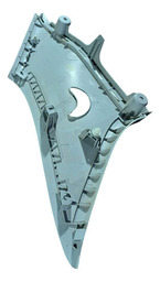 MOLDURA COLUNA TRASEIRA ESQUERDA HB20 HATCH 12/19