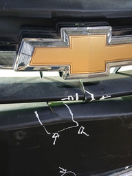 PARACHOQUE DIANTEIRO ONIX 21/23 DETALHE