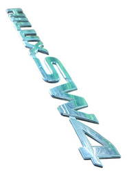 EMBLEMA LETREIRO HILUX SW4 CROMADO